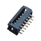 Konektor Plug WCON 1.27mm DIP 2 * 13P PBT 30% GF UL94V-0 Kuningan Sel Au / Ni
