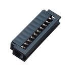 Konektor soket IDC WCON 1,27mm 16 Pin PBT hitam 30% GF UL94V-0 ROHS
