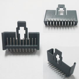 2.50mm Pitch 10 Pin R / A DIP Wafer Housing Wire To Board Connector SN Disepuh