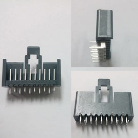 2.50mm Pitch 10 Pin R / A DIP Wafer Housing Wire To Board Connector SN Disepuh