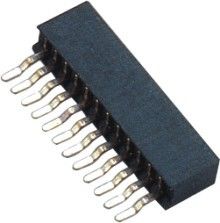 Female Header Connector 1.0mm Picth H = 3.7mm Single / Dual Row