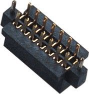 1,27 mm Female Header Double Row S / TW / T -40 ℃ sampai + 105 ℃ Temperatur Operasi
