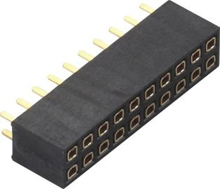 Board to Board Konektor Header Female 2.54 Konektor Daya Otomotif Pitch