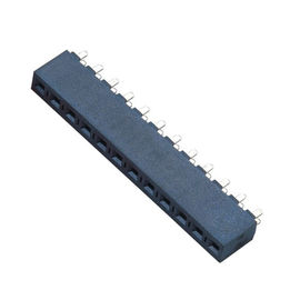 3.96 Pitch Pcb Female Header Single Row Lurus H = 8.9mm Contact Resistance 30mΩ Max