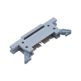 2.54 Spasi Latch Header Locating Hole Piercing Jenis Line Semi Gold Tin