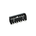 SMT Single Row Board ke Board Connector 1.25mm Pria PA9T (UL94V-O) BLACK