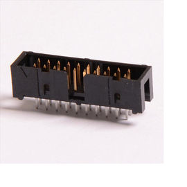 Stamping Terminal Box Header Connector 2.54 Pitch 20P H = 9.0 PBT Black ROHS