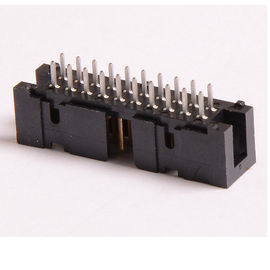 Stamping Terminal Box Header Connector 2.54 Pitch 20P H = 9.0 PBT Black ROHS