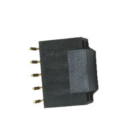 Y Tipe Female Header 2.54 Pitch SMT Type PA9T Black Gold Flash ROHS