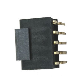 Y Tipe Female Header 2.54 Pitch SMT Type PA9T Black Gold Flash ROHS