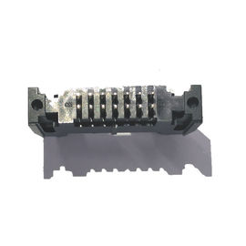 WCON Panjang Latch 2,54 Mm Pitch Pin Header, PBT Konektor Lurus 14 Pin Header