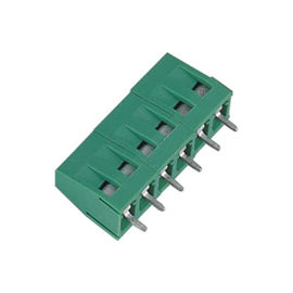 Blok Terminal Baris Tunggal, PA66 Horizontal Line Pluggable Screw Eropa terminal
