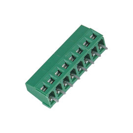Blok Terminal Baris Tunggal, PA66 Horizontal Line Pluggable Screw Eropa terminal
