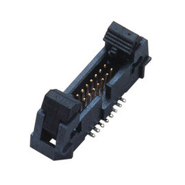 40P PA9T Black UL94V-0 Latch Header 1.27mm ejector header Kanan pendek kemasan tabung pendek