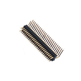 Tahan api 1.27mm * 2.54 Mm Pitch Header / PCB Board Male Pin Header