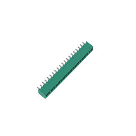 Pluggable Pria Lurus DIP PA66 Terminal Blok Konektor 3.5mm 8P Wtih Telinga