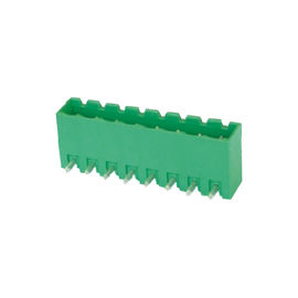 Male 8P 90 ° Terminal Blocks Connector 5.08mm Untuk Industri Terminal Pluggable