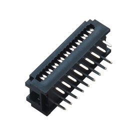 Kuningan Sel Au / Ni 2 * Konektor Soket 9P DIP 2.54 * 7.62mm PBT 30% GF UL94V-0 ROHS