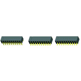 Female Header Connector 1.0mm Picth H = 3.7mm Single / Dual Row