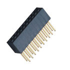 Single Row Pin Header Inline Plastic Board Untuk Konektor Board Tinggi 8.5 Row Female