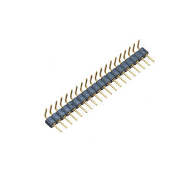 WCON 2.54 mm Header Pin Bulat Lurus PPS Kuningan H = 3.0 Mm L = 10.0 Hitam ROHS