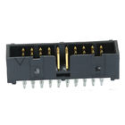 2.54 Konektor Header Kotak Pitch atau PA9T Black Electroplated semi Gold Tin