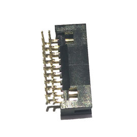 2.0mm Open Curved Insertion Type Simple Box Header Connector Membungkuk dan menyisipkan