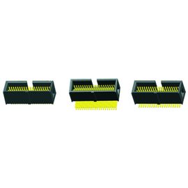 2.54mm Straight Insert PCB Board Box Header Connector Tegangan Tegangan 500V AC / DC