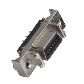 1.27mm konektor SCSI perempuan lurus cen-type 68 pin konektor scsi kawin dengan 6320M