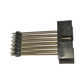 Heightening type 2.0mm Box Header Connector atau papan PCB Semi Gold Tin Plating