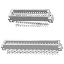 2.54mm Din 41612 Connector PBT UL94V-0 European socket Plat untuk sambungan plat
