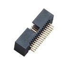 WCON 1.27mm Pitch Straight 10 ~ 100P DIP Box Header board ke konektor kawat Resistensi Kontak 20mΩ Max