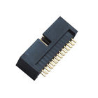 1.27 * 2.54mm Konektor Header Box Suhu PA9T PCB, Microwave