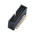 1,27 Pitch 90 Degrees Bend Pcb Power Connector 1AMP 20mΩ Max 500V AC / DC