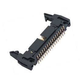 1.27mm Straigt SMT Latch Header Ejector Wire Untuk Konektor Board LCP Pins 06 ~ 50 untuk PCB Microwave