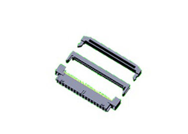 IDC Socket Connector 2.00mm Dengan Ramp Locking PBT Black Spring TYPE ROHS