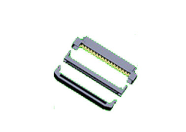 IDC Socket Connector 2.00mm Dengan Ramp Locking PBT Black Spring TYPE ROHS