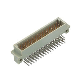 2.54mm Din 41612 Connector PBT UL94V-0 European socket Plat untuk sambungan plat