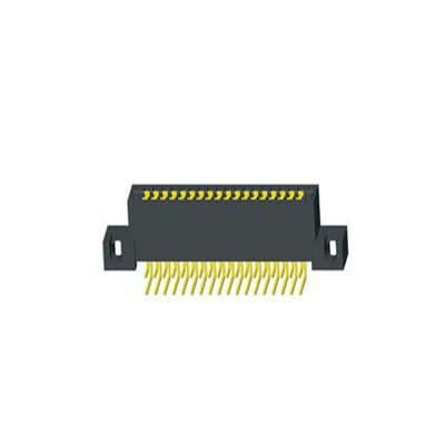 WCON 2.54mm SLOT WCON Konektor Komputer Jari emas PBT Pelapisan Timah Hitam lurus / Sudut kanan