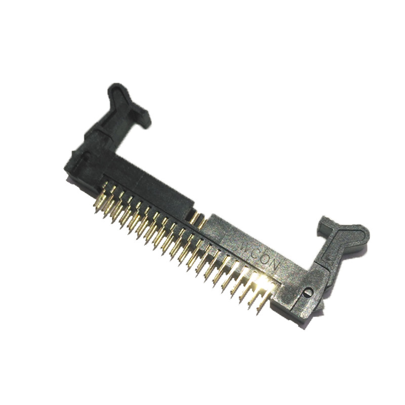 2.0 Ejector Latch Header Tipe Lurus PA9T Long Latch Gold Flash 40 Pin ...