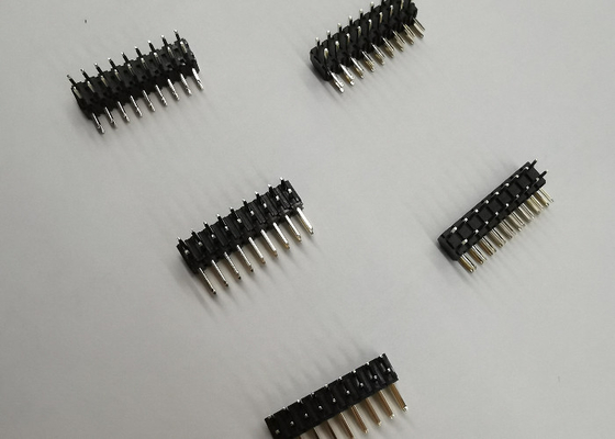 PDA 3 Pin Header Sudut Kanan, Konektor Header PA9T 2Mm baris ganda