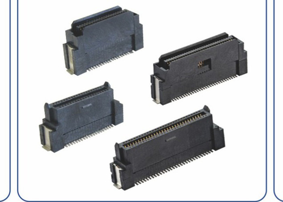 Papan Pcb 0,5mm Ke Papan Konektor SMT AU Over NI Contact Plating