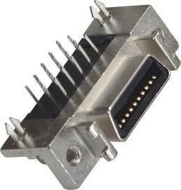1.27mm SCSI Cen-Type female connector 50 pin konektor scsi yang dikawinkan dengan 6320M