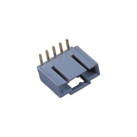 Grey Single Wafer Wire Untuk Konektor Board Brass Pin 2.54mm Right Angle